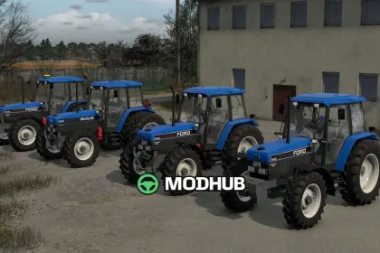 Трактор New Holland 8340 Edit v1.0.0.2 для FS25 — 2