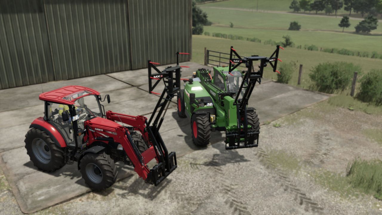 Хапач для тюків MX Manubal V60 (PC) для Farming Simulator 25
