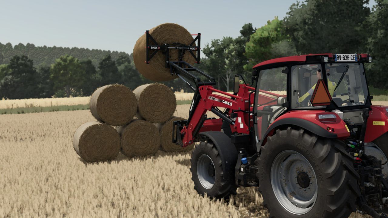 Хапач для тюків MX Manubal V60 (PC) для Farming Simulator 25