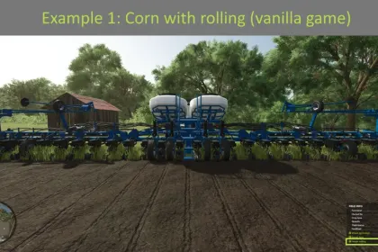 Wygodny Mod No Need To Roll do Farming Simulator 25 — Bonus Plonów Bez Kocowania — 1