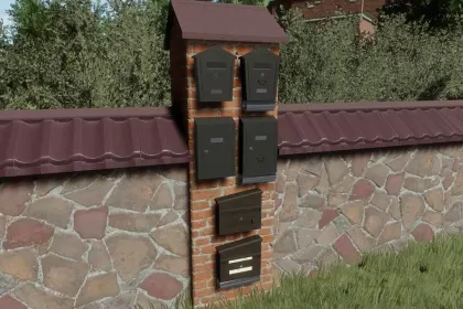 Пак поштових скриньок Mailbox Pack для Farming Simulator 25