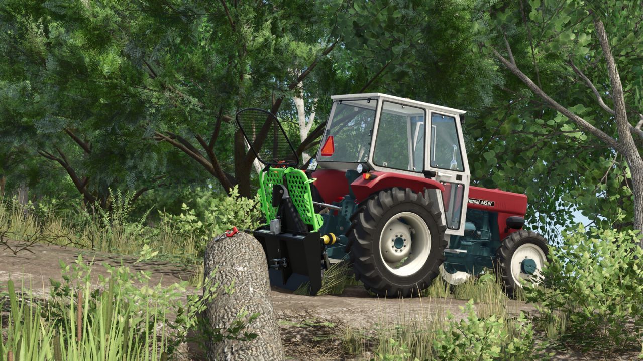 Forestry Winch Hofman ORTO RR55 for Farming Simulator 25