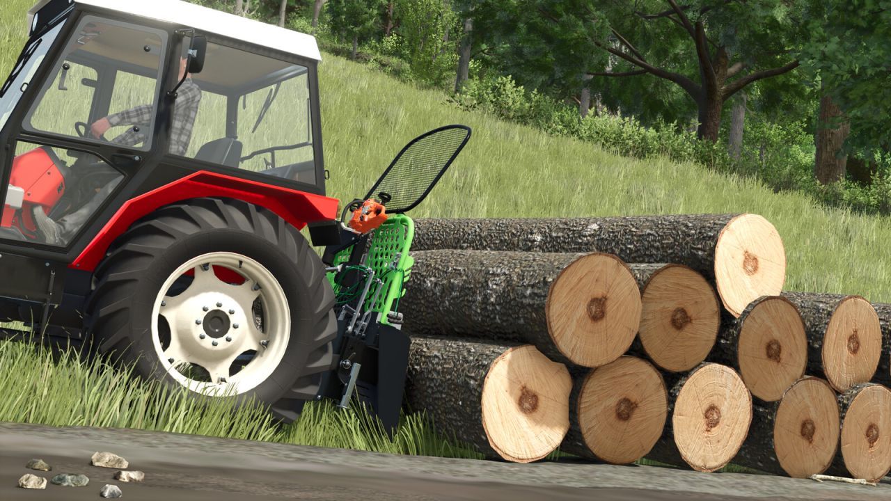 Forestry Winch Hofman ORTO RR55 for Farming Simulator 25