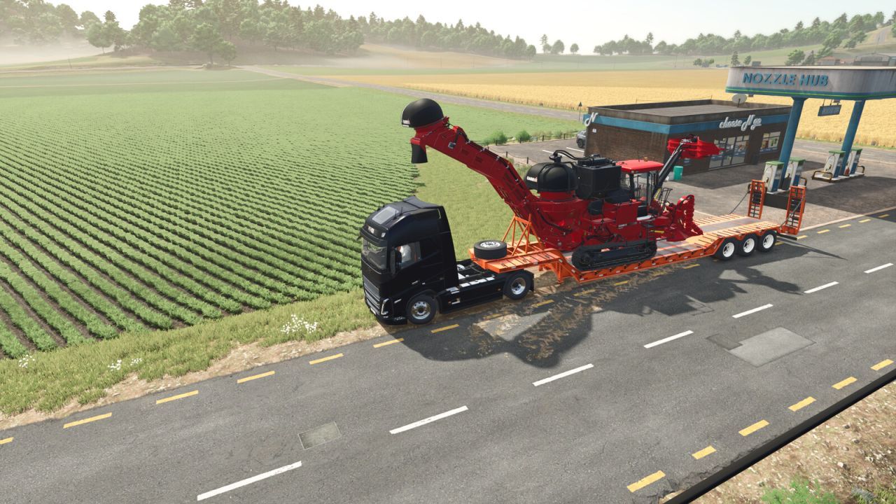 Причіп Lizard Plat-29 для Farming Simulator 25