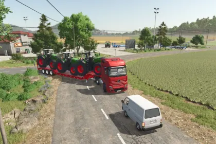 Причіп Lizard Plat-29 для Farming Simulator 25 — 3