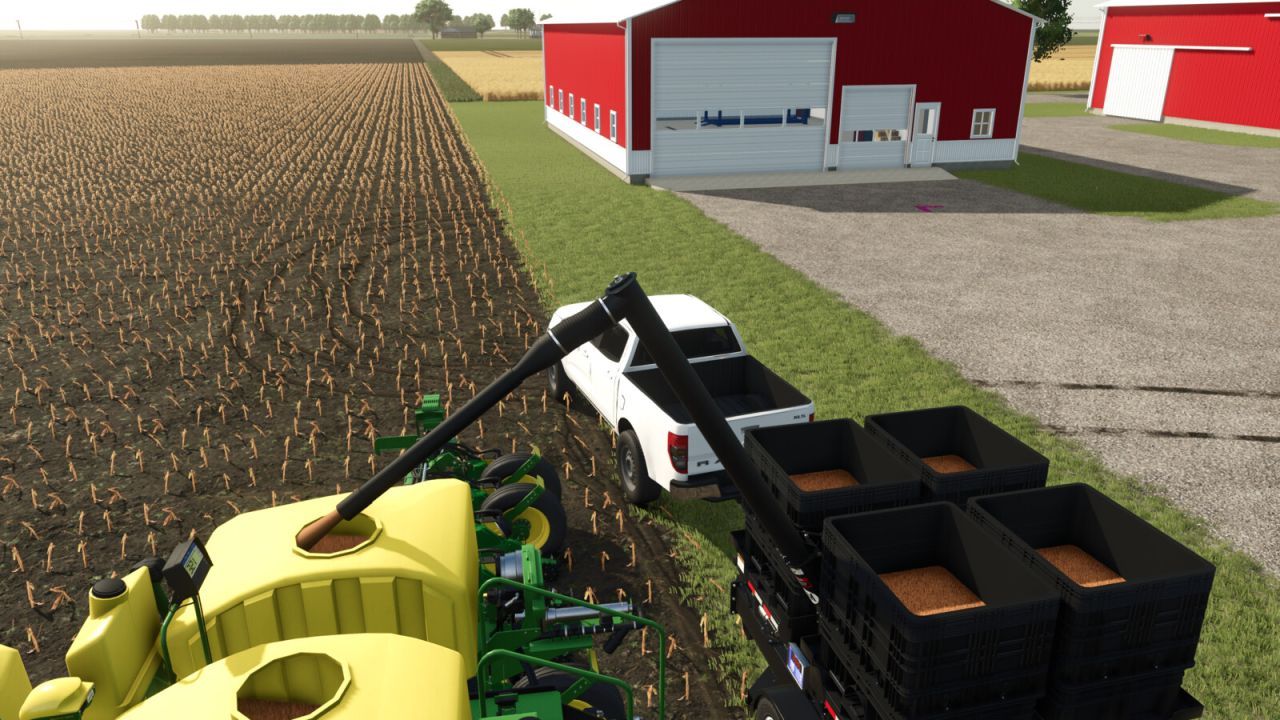 Шнекова зерновозка JM Speed Tender 451 для Farming Simulator 25
