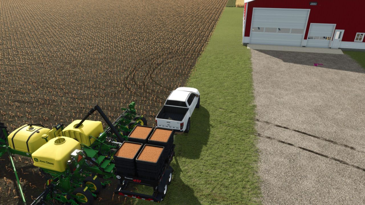 Шнекова зерновозка JM Speed Tender 451 для Farming Simulator 25