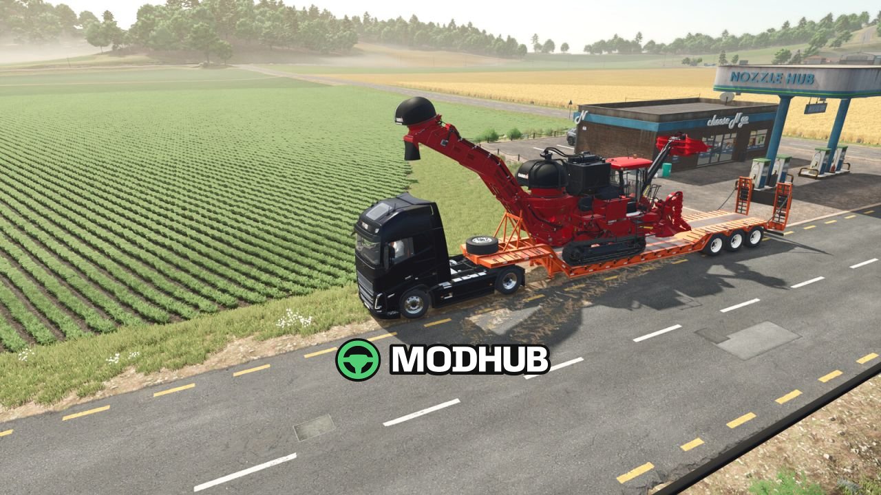Причіп Lizard Plat-29 V1.0 для FS25