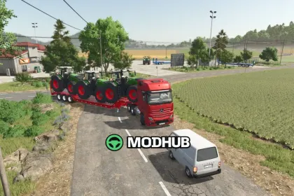 Причіп Lizard Plat-29 V1.0 для FS25 — 3