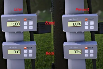 Efektywny Wyświetlacz ME Mueller Elektronik Display (Prefab) do Kontroli Napełnienia w FS25 — 3