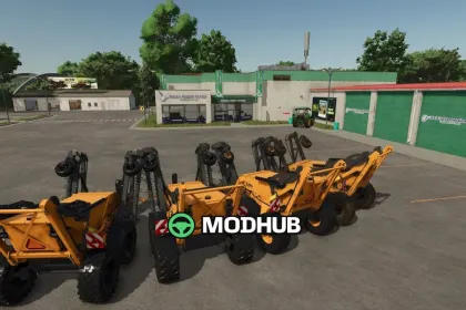 Каменезбирач ELHO Scorpio 550 для FS25 — 2
