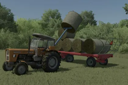Підіймач тюків для заднього триточкового навісу для Farming Simulator 25