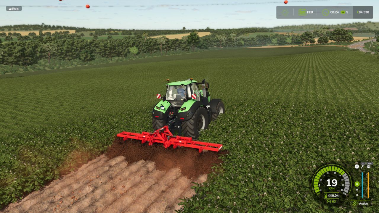 Динамічна швидкість для AI-робітників Farming Simulator 25