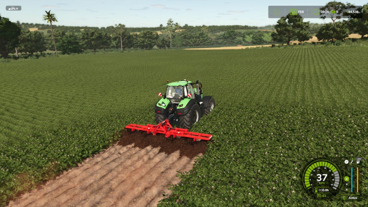 Динамічна швидкість для AI-робітників Farming Simulator 25