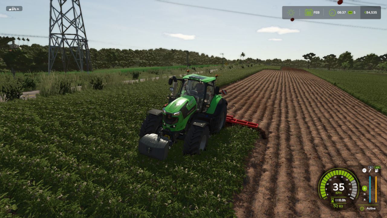 Динамічна швидкість для AI-робітників Farming Simulator 25