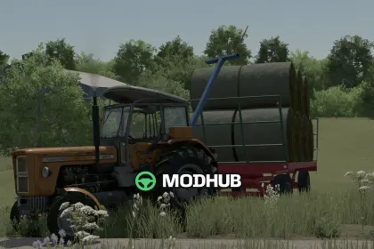 Завантажувач тюків Bale Loader V1.0 для FS25