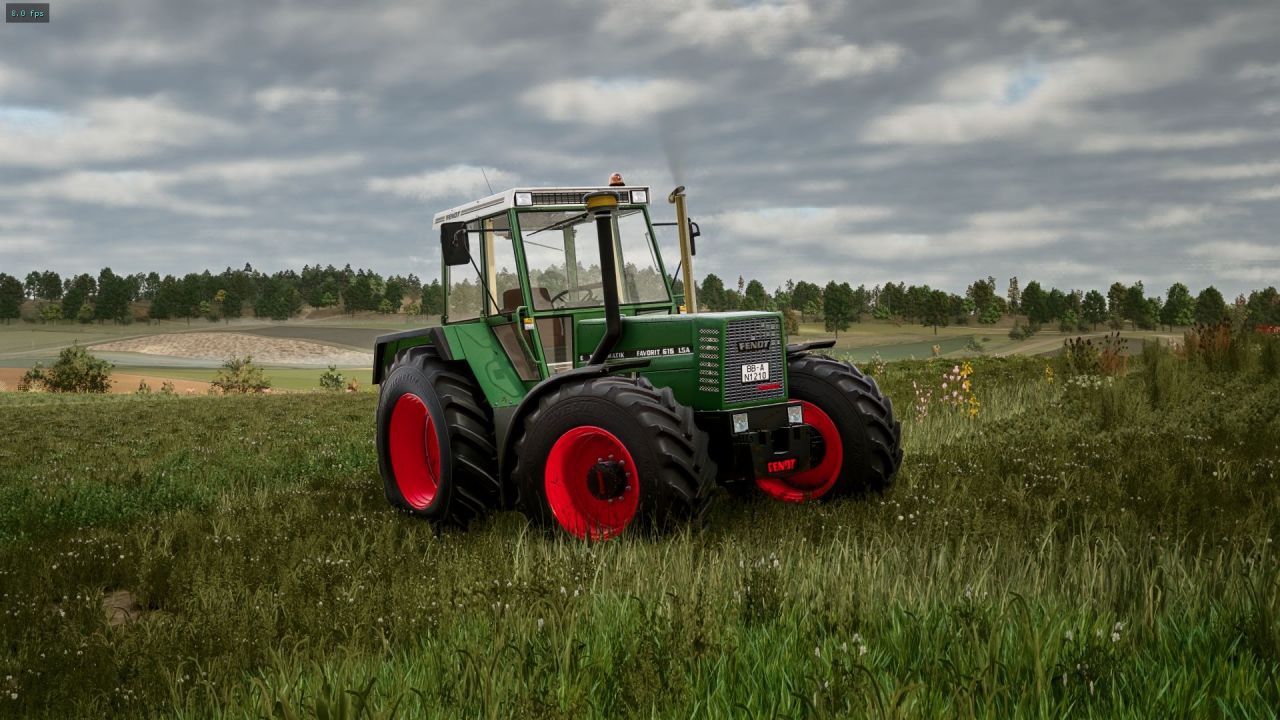 Трактор Fendt 611/615/LS/LSA для Farming Simulator 25