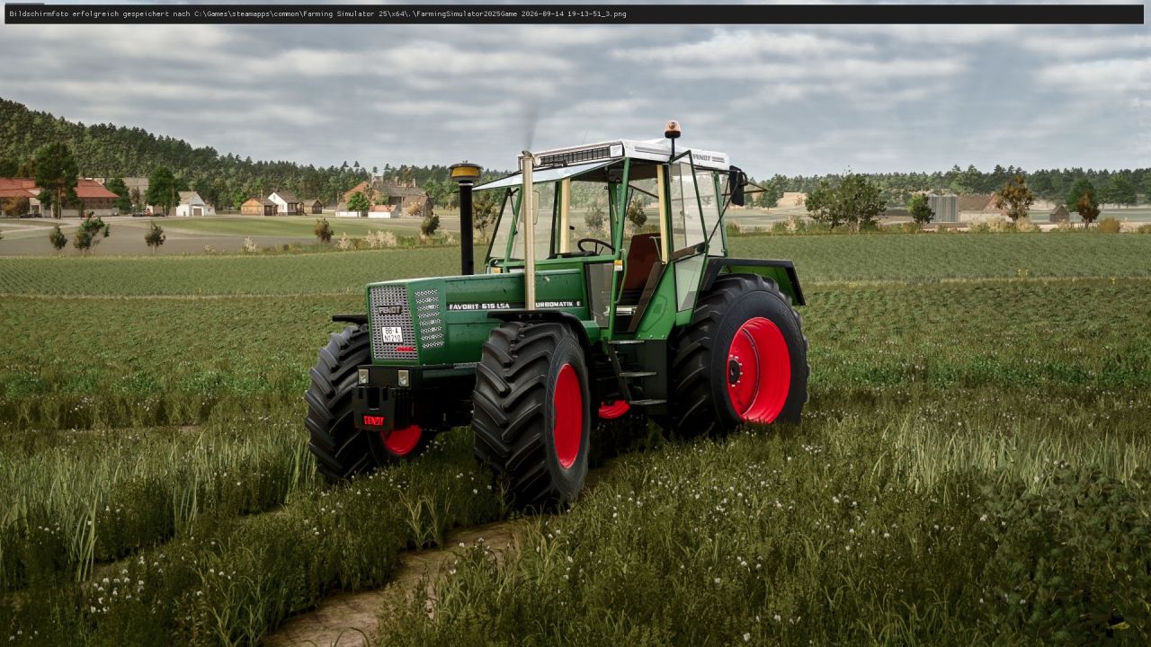 Трактор Fendt 611/615/LS/LSA для Farming Simulator 25