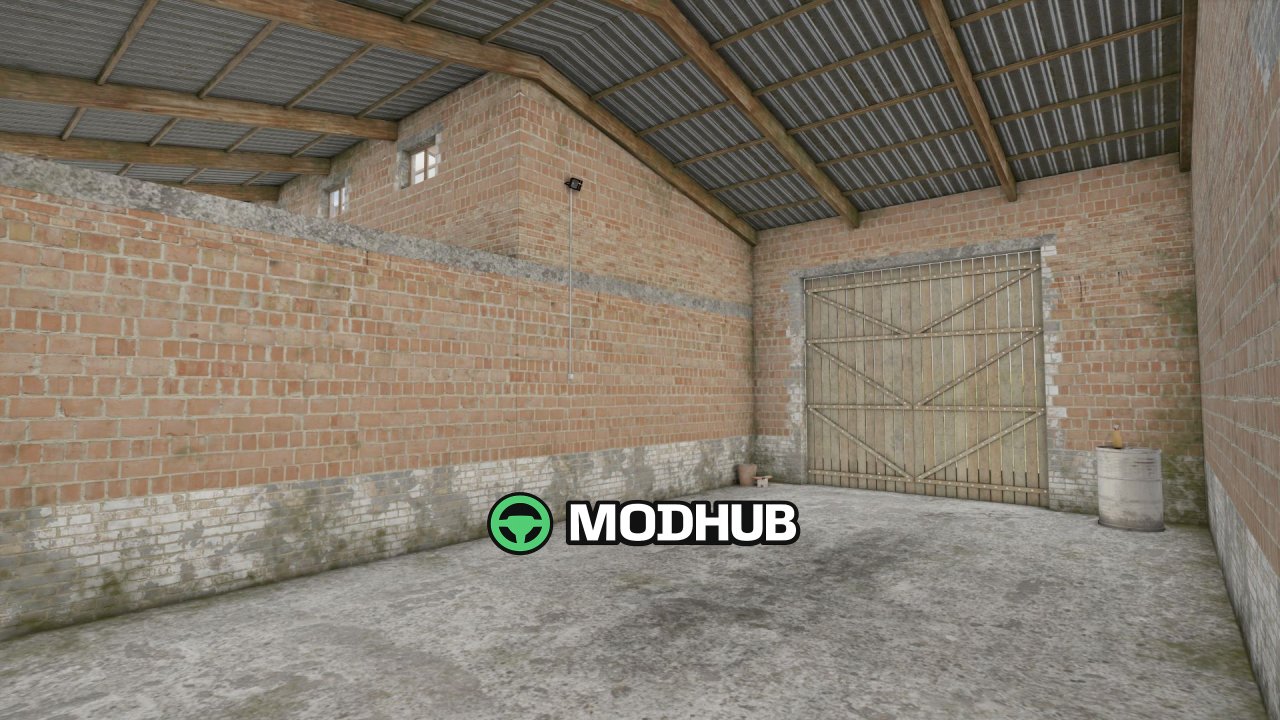 Сарай 1999 Small Shed v1.0 для FS25