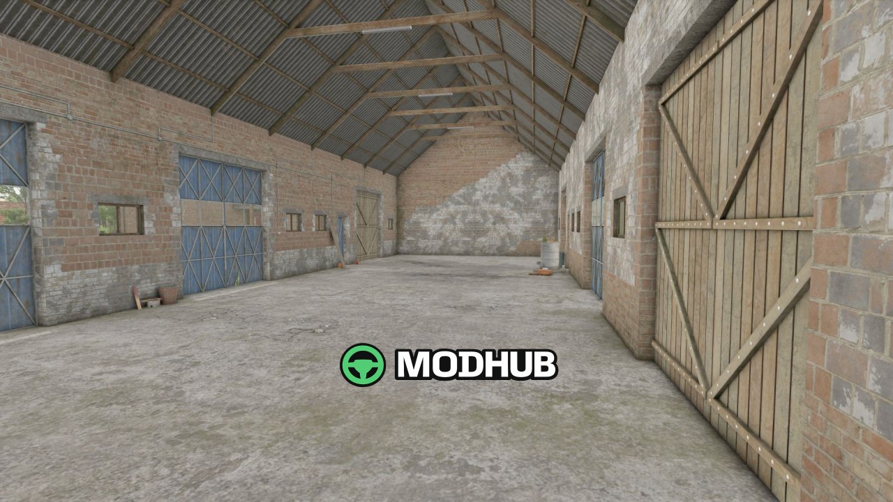 Сарай 1999 Small Shed v1.0 для FS25