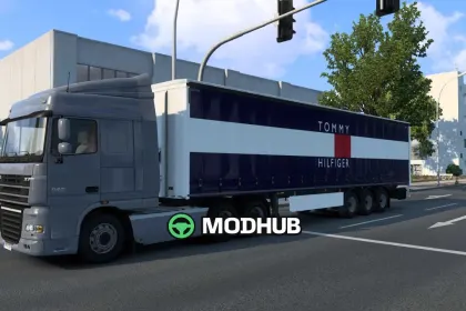 Трафік-трейлери з 30 брендами одягу для ETS2 — 3