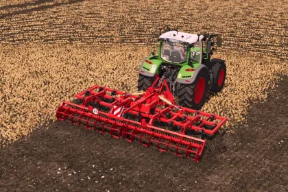 Ефективний Культиватор Gyrax Cultivator Pack — 4.1–6 м для Швидкого Обробітку Поля в FS25