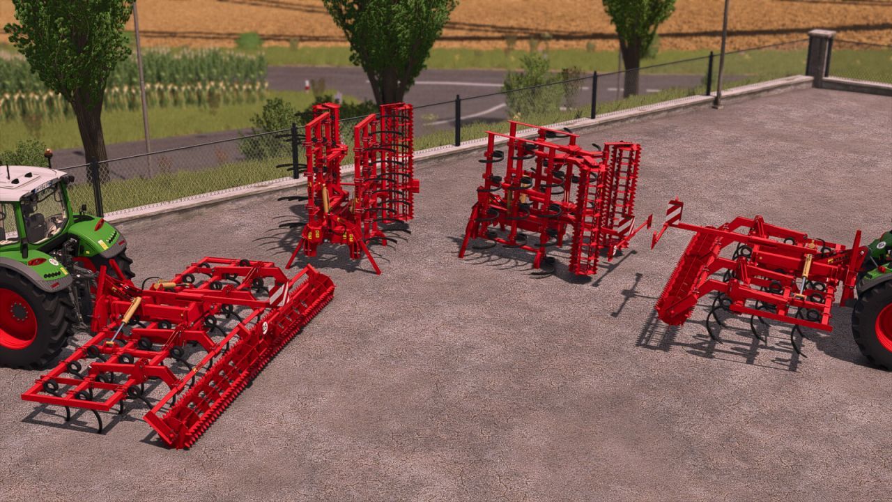 Efficient Gyrax Cultivator Pack — 41–6 m for Quick Field Processing in FS25