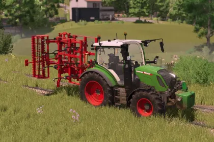 Ефективний Культиватор Gyrax Cultivator Pack — 4.1–6 м для Швидкого Обробітку Поля в FS25