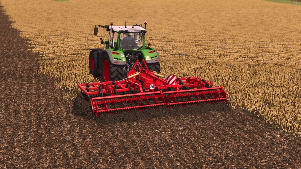 Efficient Gyrax Cultivator Pack — 41–6 m for Quick Field Processing in FS25