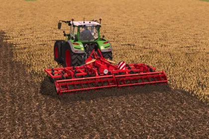 Ефективний Культиватор Gyrax Cultivator Pack — 4.1–6 м для Швидкого Обробітку Поля в FS25