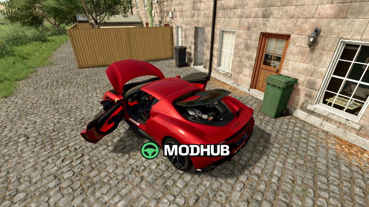 Автомобіль Ferrari 296 GTS/GTB/SPECIALE V1.0 для FS25
