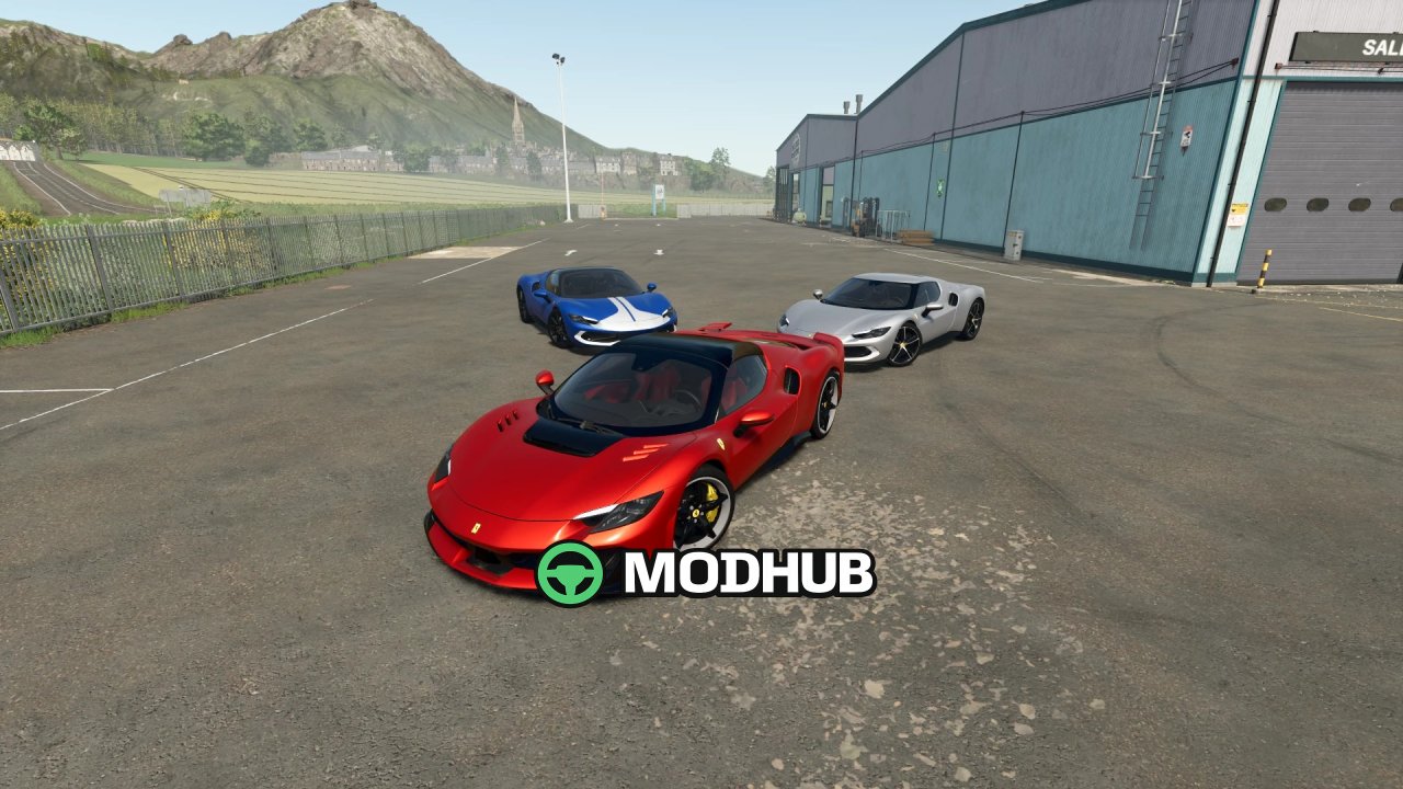 Автомобіль Ferrari 296 GTS/GTB/SPECIALE V1.0 для FS25
