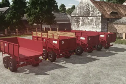 Причіп PST-9 для Farming Simulator 25 — 3