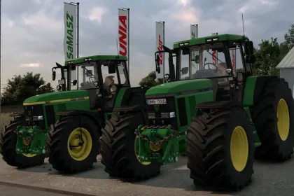 Трактор John Deere 7010 Series для Farming Simulator 25 — 2