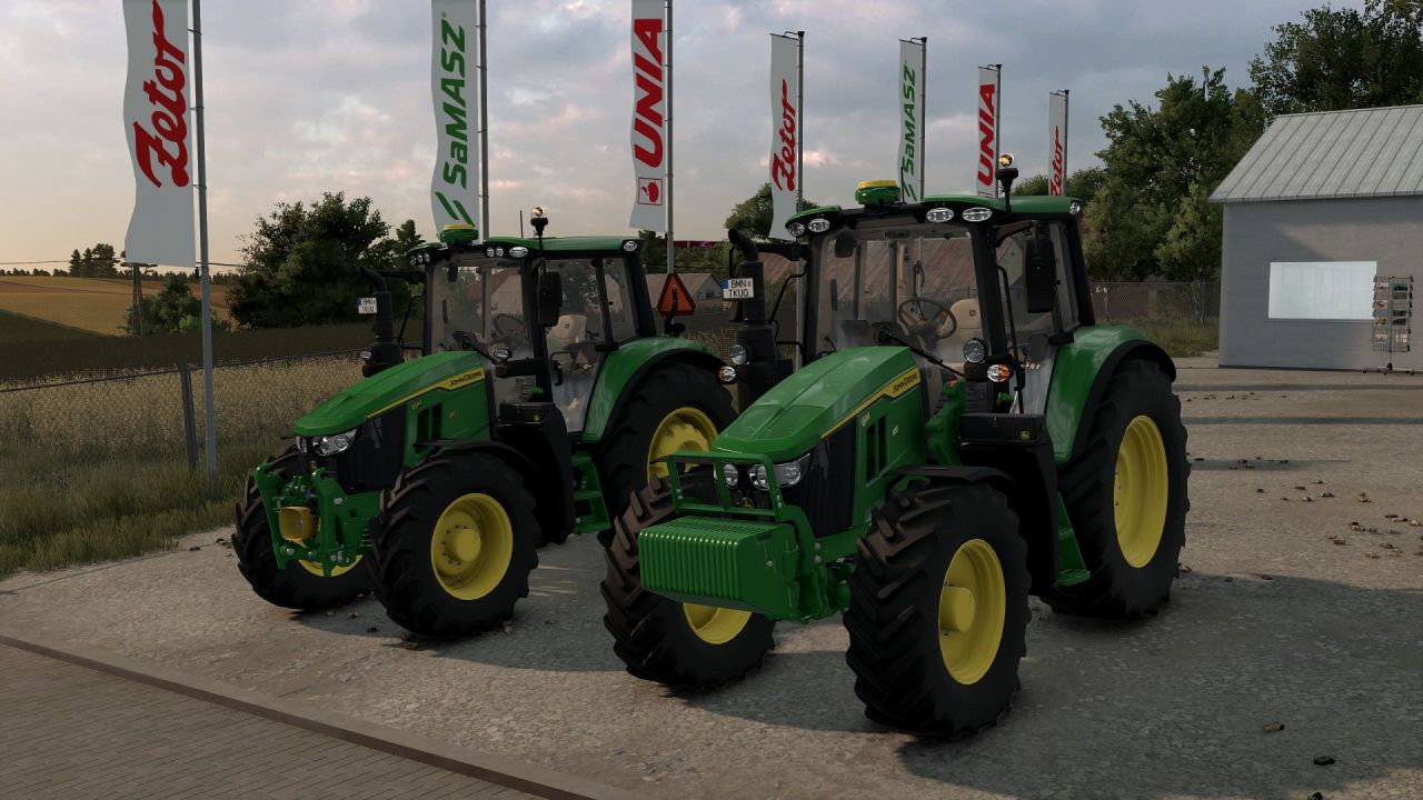 Трактор John Deere 6M Series Edit для Farming Simulator 25
