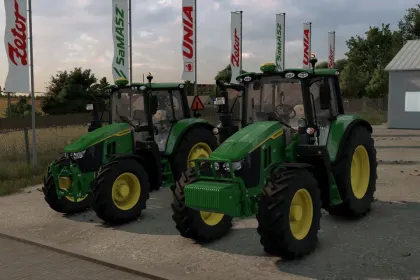 Трактор John Deere 6M Series Edit для Farming Simulator 25 — 2