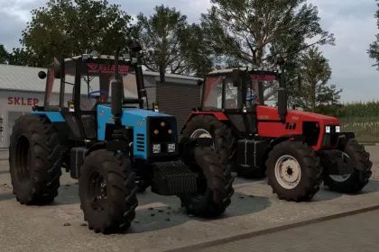 Трактор MTZ 1221 для Farming Simulator 25