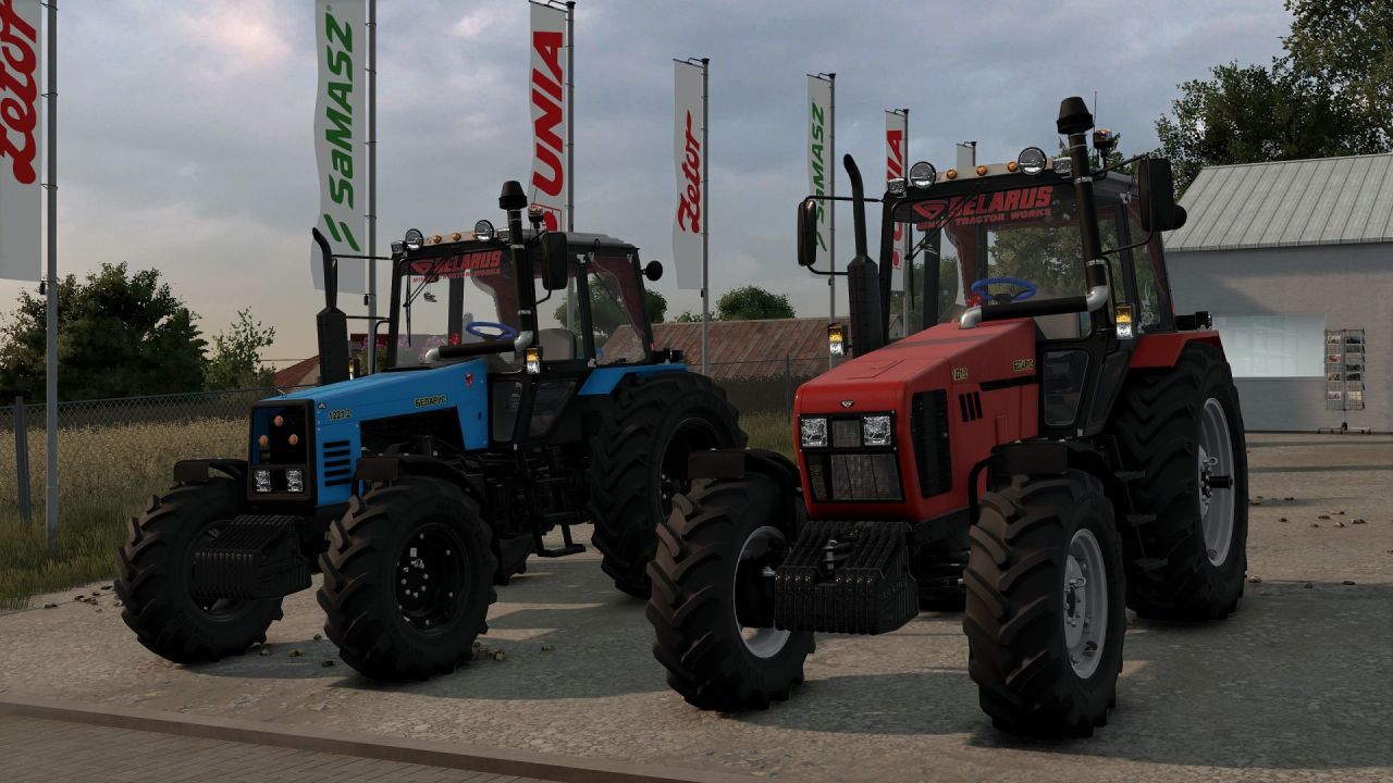 Трактор MTZ 1221 для Farming Simulator 25
