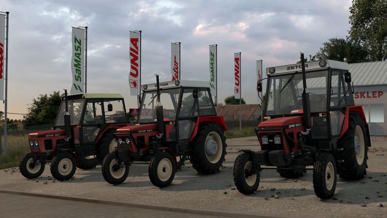 Пак Зетор тракторів для Farming Simulator 25