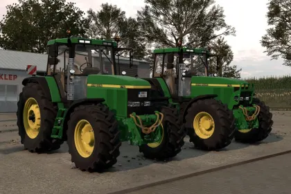 Трактор John Deere 7810 Series для Farming Simulator 25