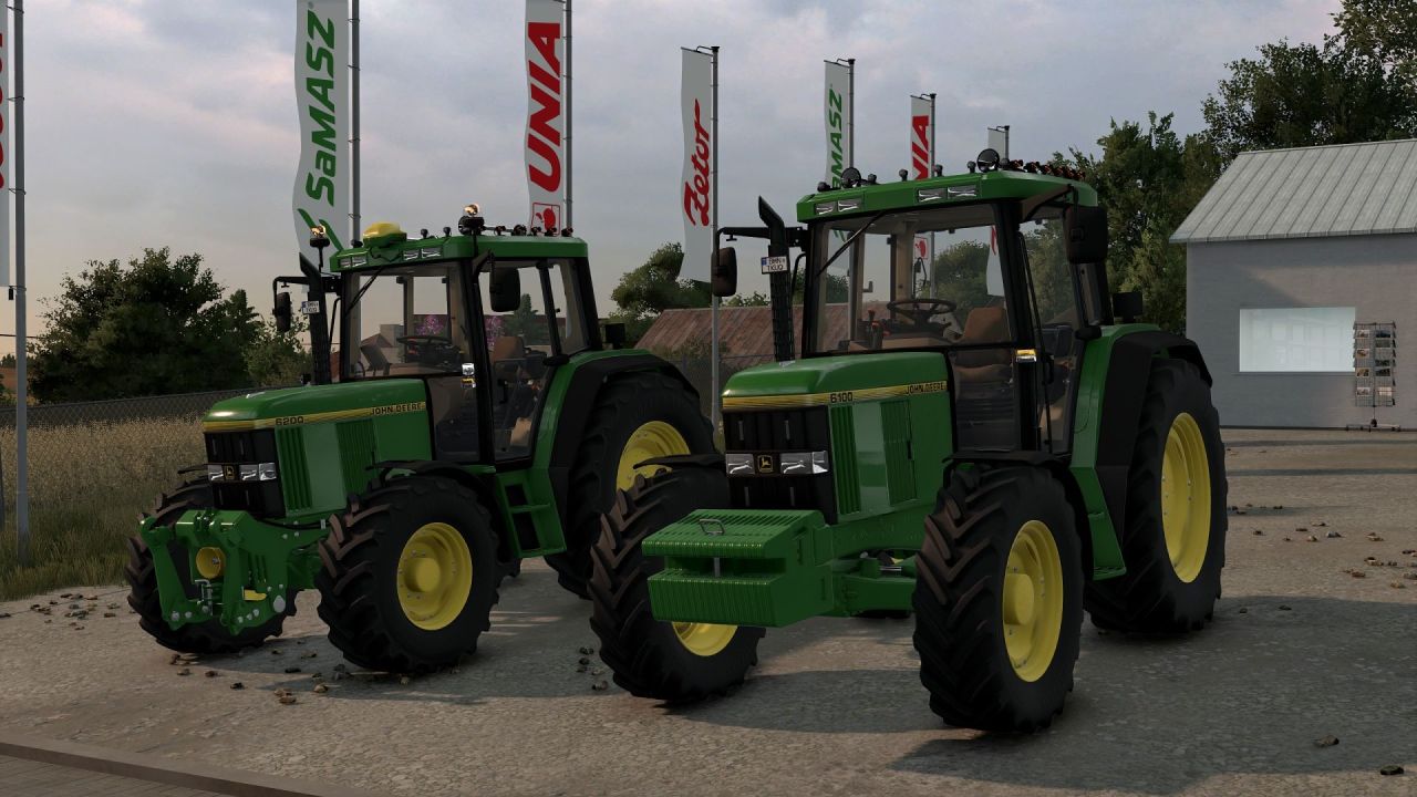 Трактор John Deere 6000 Series Old Edit для Farming Simulator 25