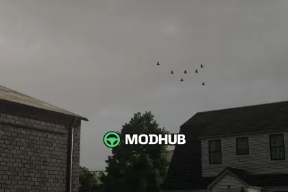 Декорації Real Sky V1.1.0.1 для FS25