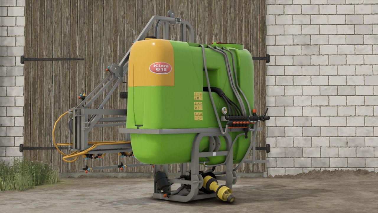 Effektiver Düngerstreuer TOLMET KLARA 1015 — Präzise Ausbringung auf 15 m in FS25