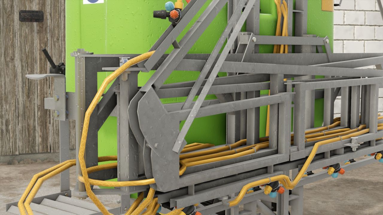 Effektiver Düngerstreuer TOLMET KLARA 1015 — Präzise Ausbringung auf 15 m in FS25