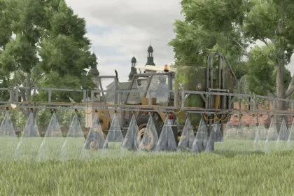 Ефективний Розкидач Добрив TOLMET KLARA 1015 — Точне Внесення на 15 м у FS25