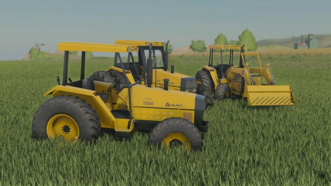 Трактор Valmet 1580 (brazil) для Farming Simulator 25