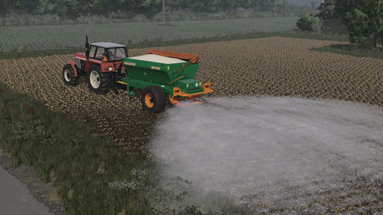 Розкидач добрив Amazone ZGB 6001 для Farming Simulator 25