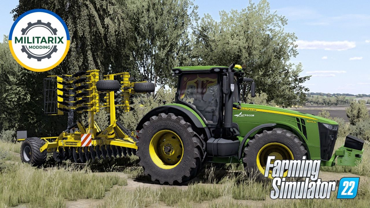 Traktor John Deere 8R 2014 für Farming Simulator 22