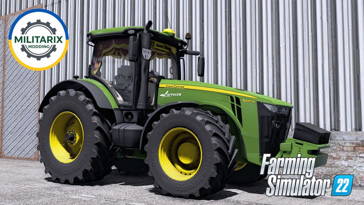 Traktor John Deere 8R 2014 für Farming Simulator 22