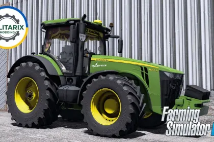 Traktor John Deere 8R 2014 für Farming Simulator 22 — 5